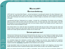 Tablet Screenshot of larp.faroul.de